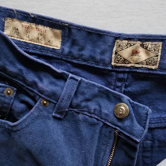 Vintage 80s Express Blue Jeans 29 - Picture 5 of 5